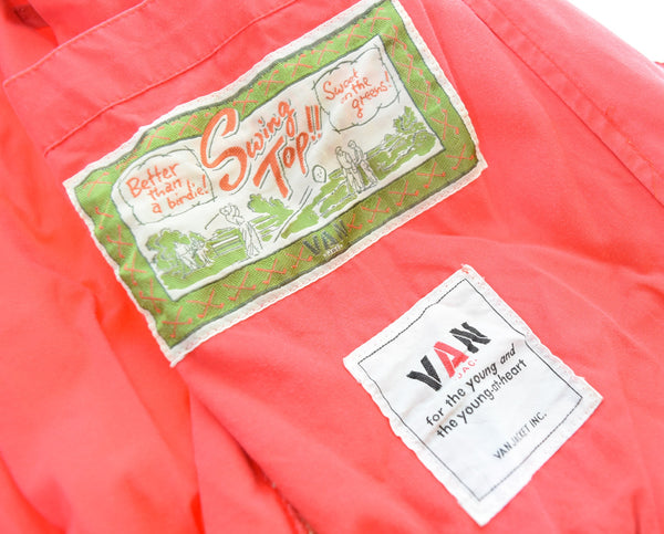 バン VAN 90s VAN JAC SWING TOP スイングトップ  JC-11003 ジャケット レッド Lサイズ 103MT-3334
