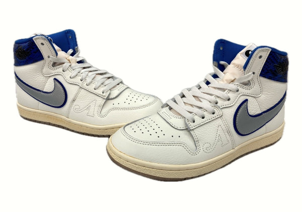 ナイキ NIKE 24年製 × AWAKE NY アウェイク AIR SHIP PE SP エア シップ ハイカット シューズ AJ 白 青 FN8675-104 メンズ靴 スニーカー ホワイト 27.5cm 104S-635