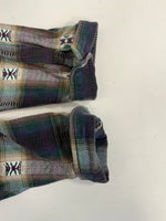 シュプリーム SUPREME Plaid Flannel Zip Up Shirt プレイドフランネルジップアップシャツ 長袖シャツ マルチカラー Lサイズ 101MT-4397