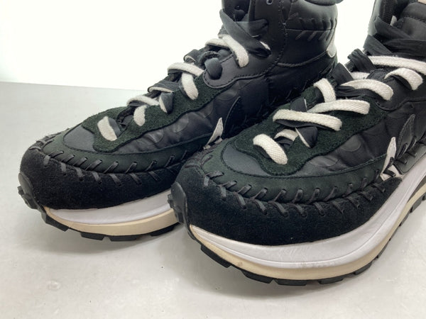 ナイキ NIKE 21年製 × SACAI × JEAN-PAUL GAULTIER サカイ ジャンポール ゴルチエ LDVAPOR WAFFLE MIX ヴェイパー ワッフル ミックス 黒 DH9186-001 メンズ靴 スニーカー ブラック 27.5cm 104-shoes540