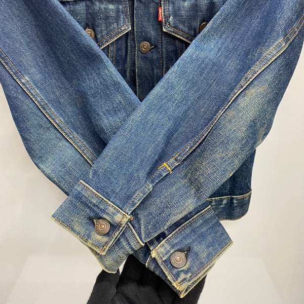 【曜日割引対象外】 リーバイス Levi's 60's~ 70505 BIg E 4th デニム ジャケット ブルー 201MT-4022 VB