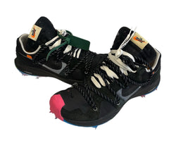 ナイキ NIKE ×Off-White Women's Zoom Terra Kiger 5 オフホワイト ウィメンズ ズーム テラカイガー5 黒 CD8179-001 メンズ靴 スニーカー ブラック 27cm 101sh-2423