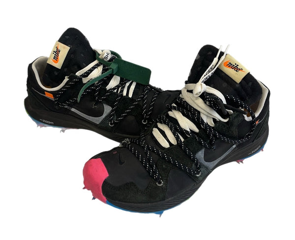 ナイキ NIKE ×Off-White Women's Zoom Terra Kiger 5 オフホワイト ウィメンズ ズーム テラカイガー5 黒 CD8179-001 メンズ靴 スニーカー ブラック 27cm 101sh-2423
