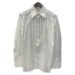 【曜日割引対象外】 ヴィンテージ vintage 60's A.Sulka & Company ドレスシャツ 長袖シャツ ホワイト 32サイズ 201MT-3573 VB