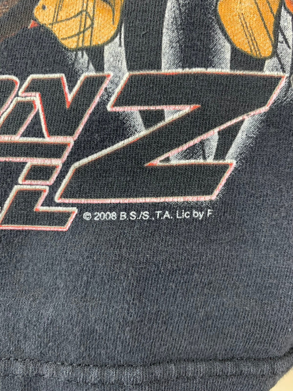 【曜日割引対象外】 アニメ Dragon Ball Z 孫悟空 かめはめ波 Tシャツ ブラック 201MT-3639 VB