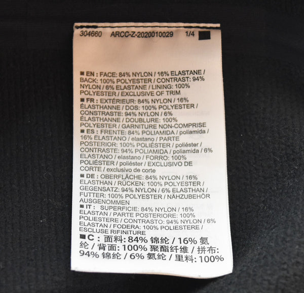 アークテリクス ARC'TERYX GAMMA MX HOODYフーデットブルゾン ガンマ フーディ ジップ パーカー 24114-125582 ジャケット ブラック Sサイズ 103MT-3503