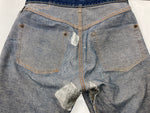 リーバイス Levi's 501XX 60s 60年代 ギャラなし 紙パッチ Vintage ヴィンテージ ジーンズ デニムパンツ ジーパン ボタン裏W 赤耳 青 無地 デニム ブルー W34 L35 104MB-178