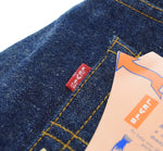 リーバイス Levi's 502 DEAD STOCK デッドストック 日本製 復刻 98年製 90年代 90's 90s 140th 140周年 BIG E 赤耳 TALON タロン ジップ 502-xx デニム ブルー W34L36 103MB-603