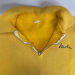 【曜日割引対象外】 ヴィンテージ vintage 60's RUSSELL SOUTHERN CO. Russell Athletic USA製 ハーフジップ 半袖 スウェット イエロー Mサイズ 201MT-4869 VB