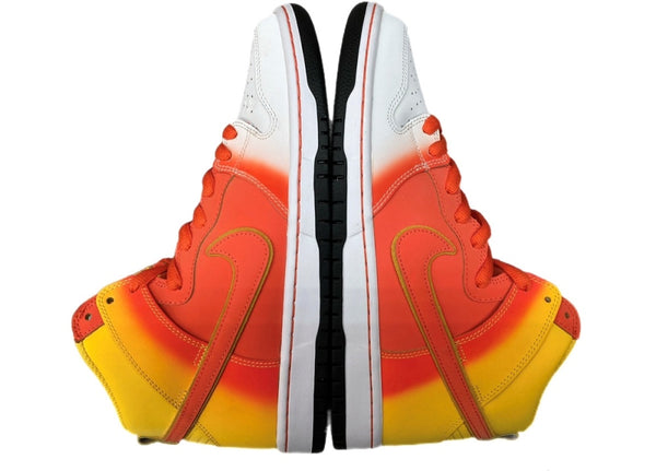 ナイキ NIKE 23年製 SB DUNK HIGH PRO HALLOWEEN ダンク ハイ ハロウィーン キャンディ シューズ 白 黄 FN5107-700 メンズ靴 スニーカー オレンジ 27.5cm 104S-833