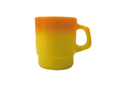 ファイアーキング Fire-King 60s 70s Stacking Mug スタッキング マグ グラデーション USA製 耐熱 マグカップ 黄 その他 無地 イエロー 104Z-23