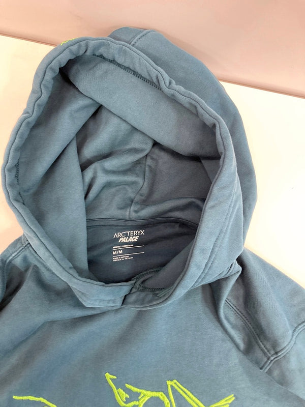 パレス PALACE Skateboards ARC'TERYX HOOD Teal アークテリクス フーディ パーカー ティール 青緑系カラー パーカ ブルー Mサイズ 101MT-4055