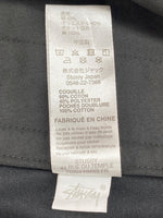 ステューシー STUSSY Twill Volume Pleated Trouser ツイル ボリューム プリーツ トラウザー ワイド パンツ 黒 ロゴ 116587 ボトムスその他 ブラック サイズ 38 104MB-304