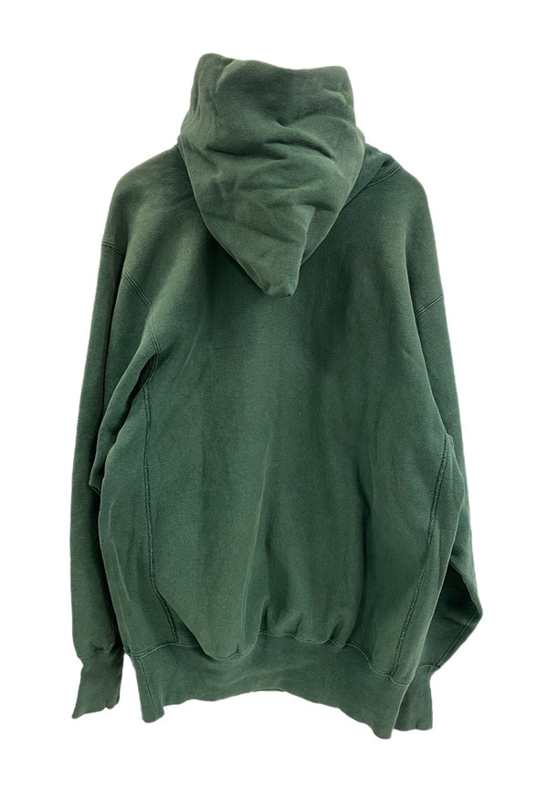 チャンピオン Champion 90s～ ヴィンテージ vintage 刺繍タグ リバースウィーブ REVERSE WEAVE USA製 アメリカ製  プリント XXL パーカ グリーン 3Lサイズ 101MT-4793