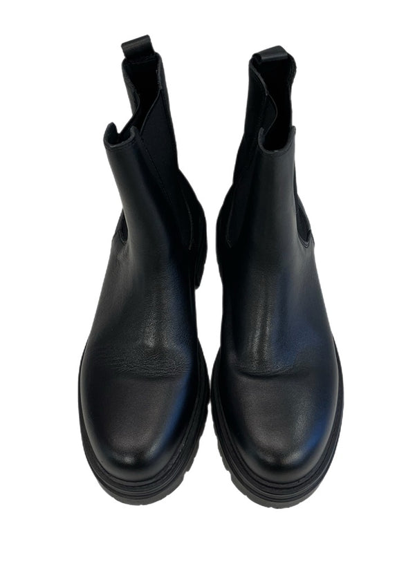 レメ remme チェルシーブーツ サイドゴアブーツ 黒 レディース靴 ブーツ サイドゴア ブラック サイズ38 101sh-2334