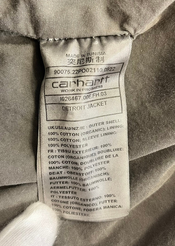 カーハート Carhartt WIP DETROIT JACKET デトロイトジャケット 1026467.00E XL ジャケット グレー LLサイズ 101MT-4358