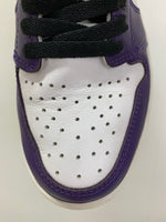 ナイキ NIKE エアジョーダン1 レトロ ハイ OG コートパープル ホワイトブラック  2020 Air Jordan 1 Retro High OG Court Purple White/Black 555088-500  メンズ靴 スニーカー パープル 27cmサイズ 201-shoes1281