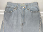ジエダ Jieda USED LOOSE FIT JEANS ユーズド ルーズ フィット ジーンズ ジップフライ ワイド 青 ロゴ Jie-22S-PT01-A デニム ブルー サイズ 1 104MB-285