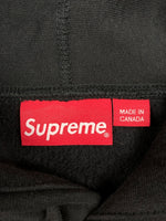 シュプリーム SUPREME 23AW Box Logo Hooded Sweatshirt ボックス ロゴ フーディー スウェット シャツ プルオーバー 裏起毛 黒 パーカ 刺繍 ブラック XLサイズ 104MT-1780