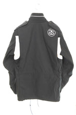 ステューシー STUSSY ✕ALPHA M-65 フィールドジャケット ミリタリージャケット ジャケット ブラック Mサイズ 103MT-2873