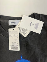 コンバース CONVERSE TOKYO ぼっち・ざ・ろっく！ 美好よしみ GRAPHIC TEE UNISEX 墨黒  A2859UTS017 Tシャツ ブラック フリーサイズ 101MT-4825