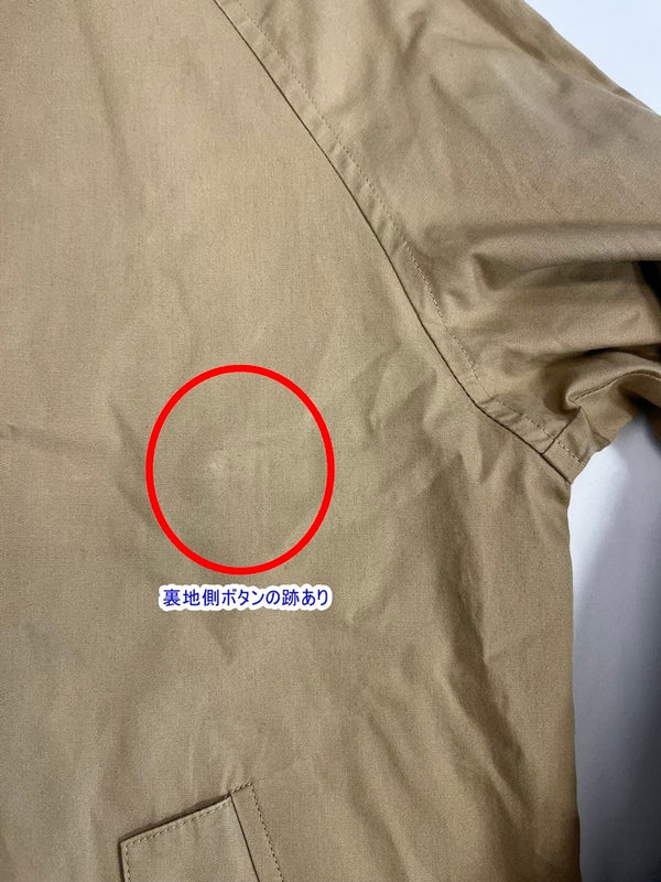 バラクータ BARACUTA DELXE CLOTHING スイングトップ ブルゾン ZBG179 ジャケット ベージュ Mサイズ 101MT-4344