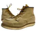 【曜日割引対象外】 レッドウィング RED WING 6inch Classic Moc スエード USA製 8173 メンズ靴 ブーツ ワーク ベージュ 25cmサイズ 201-shoes1563 VB