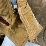 【曜日割引対象外】 ヴィンテージ vintage 50's~ Lakeland SPORTSWEAR コーデュロイ ファラオジャケット TALON zip ブラウン 44サイズ 201MT-3507 VB