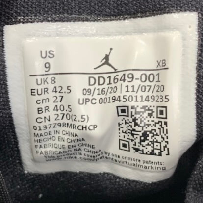 ナイキ NIKE エアジョーダン1 ミッド Air Jordan 1 Mid SE DD1649-001  メンズ靴 スニーカー ブラック 27cmサイズ 201-shoes1550