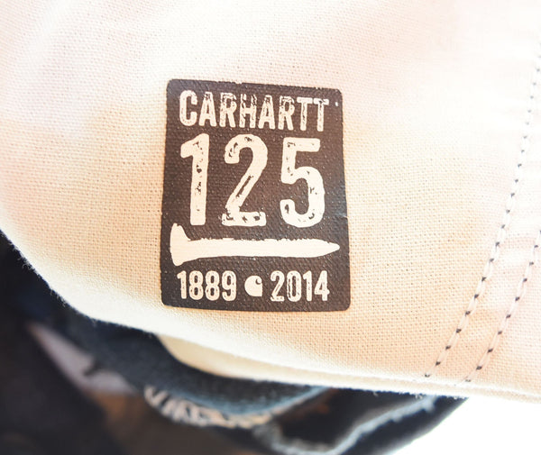 カーハート CarHartt ダブルニー ダメージ ワークパンツ クラッシュ リペア カットオフ パンツ 黒 デニム ブラック 103MB-480