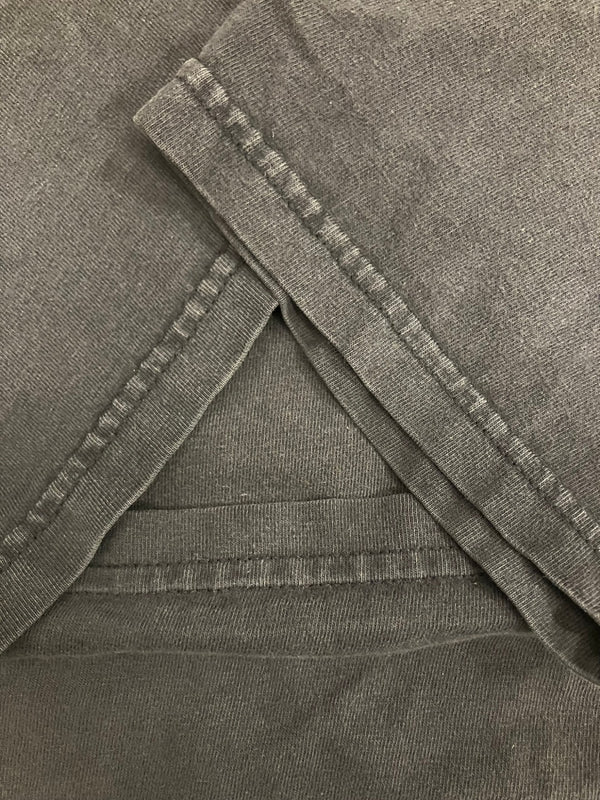 US US古着 90's 90年代 Hanes disneycollege.com MICKEY MOUSE ディズニー バーチャル 3D ミッキーマウス オフィシャル VINTAGE ヴィンテージ Tシャツ ブラック Lサイズ 101MT-4747