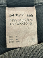 セントマイケル SAINT MICHAEL 攻殻機動隊/GS_SS TEE/GITS/BLK GHOST IN THE SHELL ヴィンテージ加工 半袖 黒 SM-YS1-0000-C31 Tシャツ プリント ブラック XLサイズ 104MT-1090