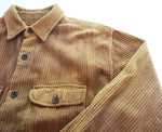 シュプリーム SUPREME 22SS Corduroy Shirt コーデュロイ シャツ 星 刺繍 ロゴ  長袖シャツ ブラウン Mサイズ 103MT-2926