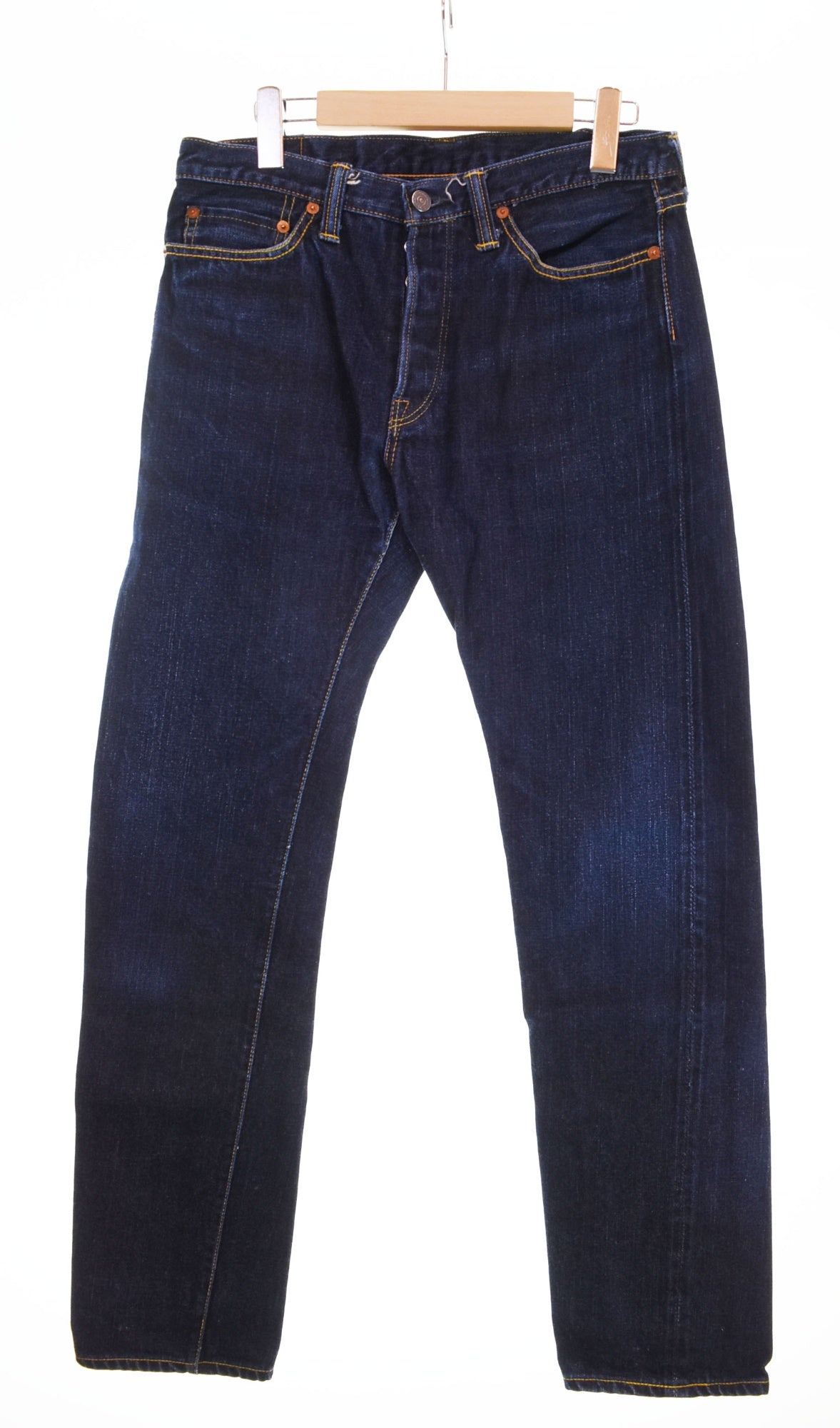 フラットヘッド FLAT HEAD タイトテーパードストレート ジーンズ