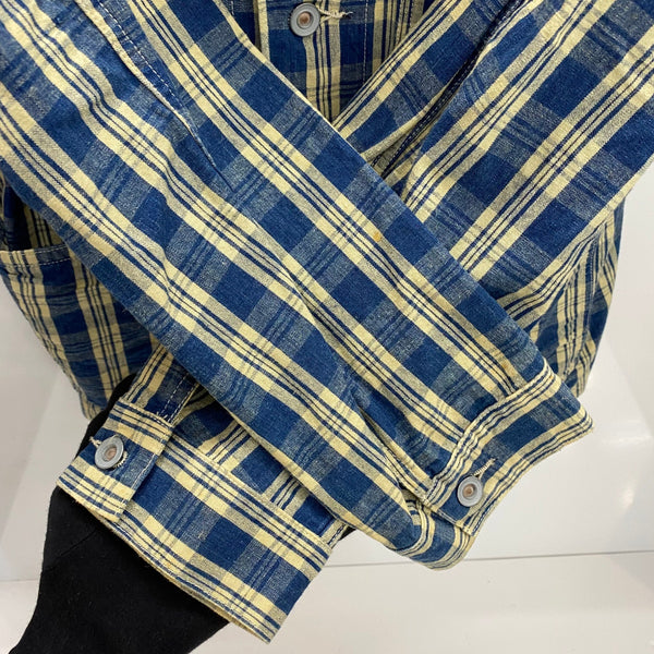 【曜日割引対象外】 ダブルアールエル RRL FARMER'S COAT ファーマーズコート バルーンジャケット MNRROTWM5L00054 ジャケット ブルー 40Rサイズ 201MT-4322 VB