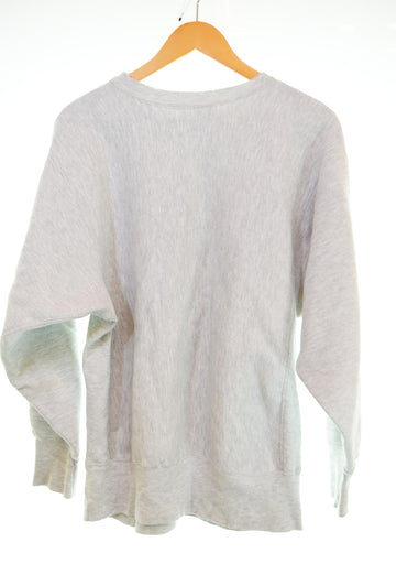 チャンピオン Champion 90年代 リバースウィーブ 刺繍タグ カレッジスウェットシャツ トレーナー  スウェット グレー Lサイズ 103MT-3290