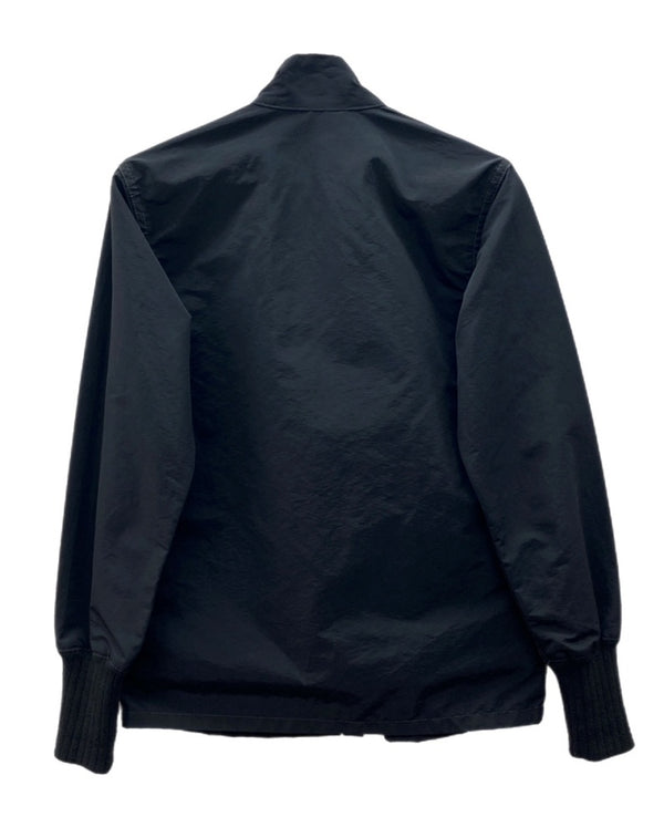 ウエストライド WESTRIDE ZIP UP JACKET ジップアップ ジャケット ウィンドブレーカー バイカー チェーンステッチ アウター 黒 ジャケット ライン ブラック XSサイズ 104MT-1673