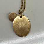 【曜日割引対象外】 【中古】ラッツ Rats DOG TAG NECKLACE ドッグタグネックレス K10YG メンズジュエリー・アクセサリー ネックレス・ペンダント ゴールド 201goods-632