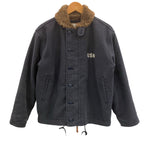 ヒューストン HOUSTON NAVY DEPARTMENT ネイビーデパートメント US NAVY USN N-1 デッキジャケット Military ミリタリー SX65913 38 ジャケット ネイビー 101MT-5019