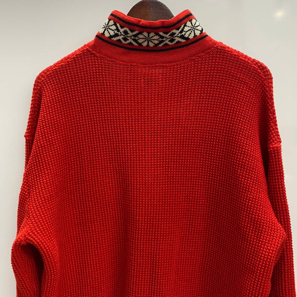 【曜日割引対象外】 グルービンハイ The GROOVIN HIGH ニット セーター レッド 2XLサイズ 201MT-4644 VB