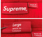 シュプリーム SUPREME 20AW Cross Box Logo Hooded Sweatshirt クロス ボックス ロゴ フーディ パーカー 赤 パーカ ロゴ レッド Lサイズ 104MT-1949