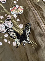 アメリヴィンテージ AMERI VINTAGE スカジャン 刺繍 オリーブ ジャケット カーキ 101LT-247