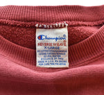 チャンピオン Champion 90年代 90s REVERSE WEAVE リバースウィーブ 刺繍 タグ made in USA 90's フェード 目あり XL スウェット レッド 103MT-3378