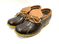 エルエルビーン L.L.Bean Rubber Moccasins ラバーモカシン メンズ靴 ブラウン US8 601sh-32