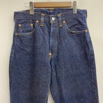 【曜日割引対象外】 リーバイス Levi's 90's 201XX バレンシア 復刻 USA製 シンチバック デニム ブルー W33 L36サイズ 201MB-867 VB