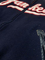 ミッチェルアンドネス Mitchell & Ness 1951 AUTHENTIC WOOL VARSITY JACKET ウール バーシティ ジャケット NEWYORK YANKEES ジップアップ 野球 アウター 紺 ジャケット ロゴ ネイビー Lサイズ 104MT-2149