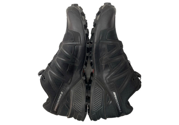 サロモン SALOMON SPEED CROSS 3 スピード クロス Contagrip トレッキング ワイヤー式 アウトドア シューズ 黒 410855 メンズ靴 スニーカー ブラック 27.5cm 104S-884