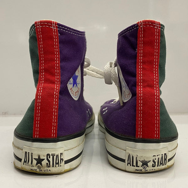 【曜日割引対象外】 コンバース CONVERSE ALL STAR 90's USA製 マルチカラー メンズ靴 スニーカー マルチカラー 26cmサイズ 201-shoes1515 VB