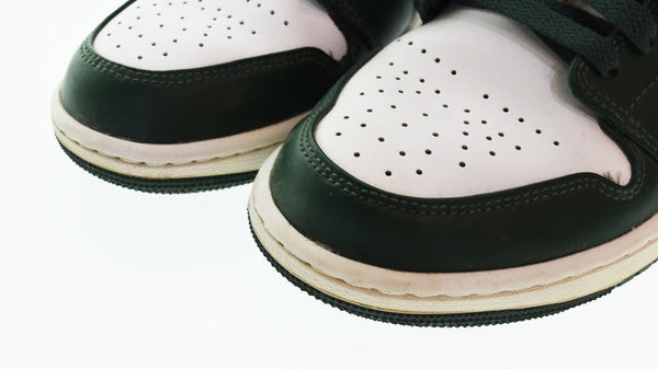 ナイキ NIKE AIR JORDAN 1 MIDエアジョーダン 1 ミッド 554724-371 メンズ靴 スニーカー グリーン 27cm 103S-1234