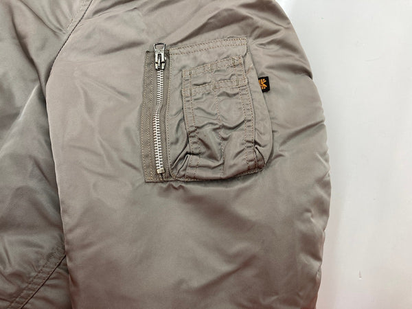 アルファインダストリーズ ALPHA INDUSTRIES MA-1 USAFA フライトジャケット ミリタリー ブルゾン アウター 緑 オレンジ MIL-J-82790J ジャケット 無地 カーキ 2XLサイズ 104MT-2312